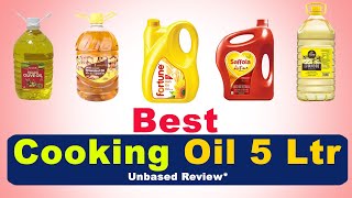 Best 5 Cooking Oil 5 Ltr In India With Price // Olive Oil // Cold Pressed Oil