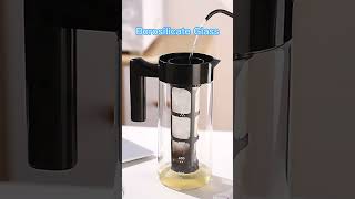 Cold Brew Coffee Maker,iced Coffee Maker and Tea Brewer with Easy to Clean Reusable Mesh Filter