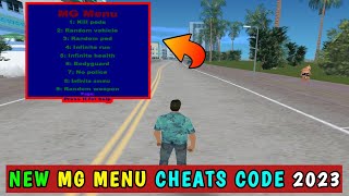 GTA Vice City | MG MENU | Cheat Code ( New 2023 ) | SHAKEEL GTA