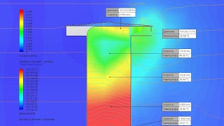 Вентиляция участка травления. CFD-моделирование бортовых отсосов.