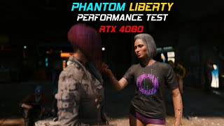 Phantom Liberty (4k) DLSS P RR FG Ultra Test RTX 4080