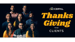 Thanksgiving From #ceipalians to Our Clients