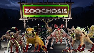 Zoochosis ALL JUMPSCARES vs MINECRAFT vs ROBLOX vs GARRY'S MOD and ALL ZOONOMALY 2 MONSTERS #18