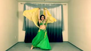 Middle Eastern dance to Amar El Laily ~ Hawaii bellydancer