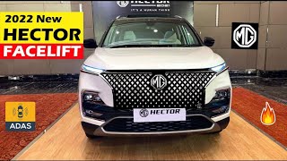 2023 India Launch MG Hector Facelift Design Reveal