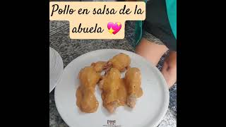 #comidasrapidasyfacilesdehacer pollo en salsa de la abuela 🤤