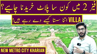 New Metro City Kharian Phase 2 , What Is Best Investment Option ? Reason Behind Low Villa Price