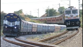 ALCO vs EMD | High Speed Diesel Trains towards Ajmer Junction | Indian Railway