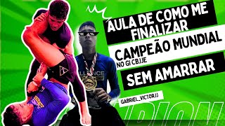 CURSO NO GI DE COMO VENCER O HOKAGE SEM AMARRAR!  POR @Gabriel_victorjj