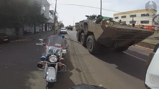 ESCOLTA DE BLINDADOS GUARANI DO EXÉRCITO BRASILEIRO