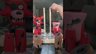 Building Foxy Part 6 #shorts #fnaf