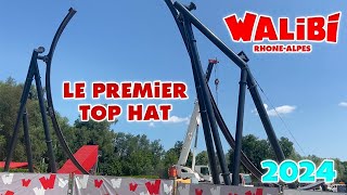 ENFIN LE PREMIER TOP HAT - Avancée du chantier 2024 Walibi RA