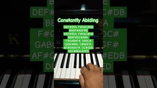 Constantly Abiding - Easy Piano Tutorial