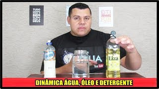 ÁGUA, ÓLEO E DETERGENTE  - DINÂMICAS | QUEBRA GELO PARA CÉLULAS