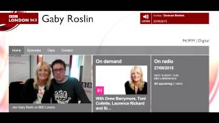 Hyman Archive: James Hyman on BBC London / Gaby Roslin (20 Sep 2015)