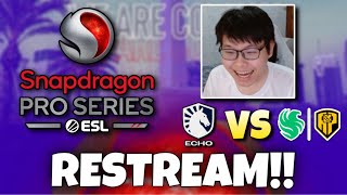 LIQUID ECHO VS AP BREN!! WATCHING WHILE CRYING :( !! SNAPDRAGON WATCH PARTY!! 🔴