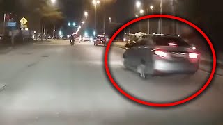 Tengok apa Vios buat dekat motor ni