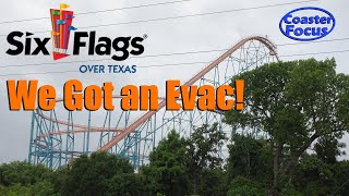 GOT AN EVAC AT OVER TEXAS! Six Flags Over Texas Vlog (Texas Trip Day 3)