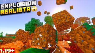 💣Este addon agrega físicas a las explosiones | Minecraft Bedrock 1.19+