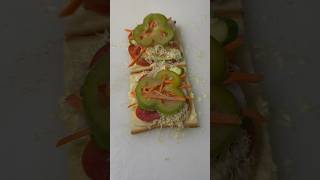 Veg Grill Sandwich / Street Style cheese sandwich /How to Make #shorts