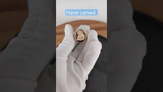 monkey ring making from wax carving #shortvideo #shorts #shortsviral #shortsyoutube #jewelleryshorts