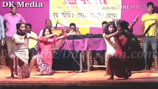 Dual khan.Bojpuri dance perform