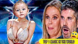 Funny Female Magician Stun the World at Britain's Got Talent Emotional Auditions 2024