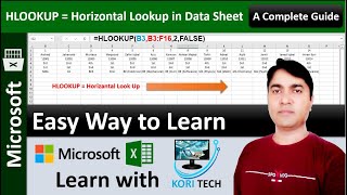 HLOOKUP Formula in Excel | HLOOKUP in excel in Hindi | HLOOKUP Match