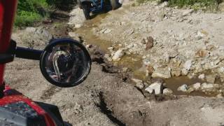 RZR XP 1000 Rock Crawling near Chiva Falls