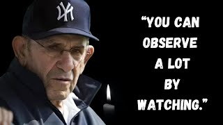 Unveiling the Wisdom of Yogi Berra | Top 44 Unforgettable Quotations | Quotation