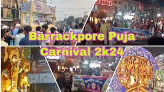 Barrackpore Puja Carnival 2024 #durgapuja #carnival #kolkata #viralvideo #youtubevideo #video #2024