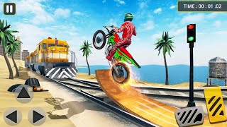 Offline Bike games 2022 and is most popular in stunt Bike Racing Games category