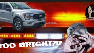 Are Light Bars Too Bright?  Speed Tech Light bar install  @SpeedTechLights