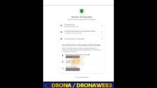 COMO PROTEGER la cuenta de GOOGLE. Parte 5 #drona #dronaweb3