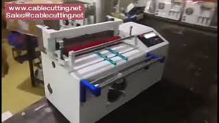 Electric PVC Pipe Cutting Machine Tube Shrink Tube Cutter Small Silicon Rubber Hose tube pipe Cuttin