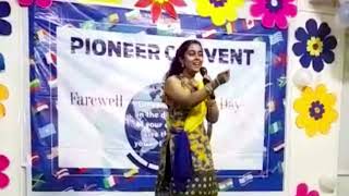 Basanti from Sholey(Farewell party of Pioneer Convent School,Indore) #arthubacademy