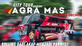 BUS DOUBLE DECKER BUAT CITY TOUR❗||City Tour Keliling Kota Magelang!  #busgarage