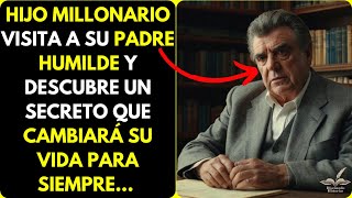 HIJO MILLONARIO VISITA A SU PADRE HUMILDE Y DESCUBRE UN SECRETO QUE CAMBIARÁ SU VIDA PARA SIEMPRE...