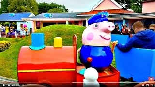 Peppa Pig World /Train Ride/ Paultons Park/For Kids/HD