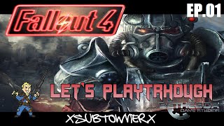 Fallout 4 Playthrough [P1] - The Intro: Vault 111 [Character Creation]