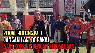 JANGAN GUNAKAN RITUAL HINTING PALI‼️ SAAT KONFLIK DENGAN PERUSAHAAN