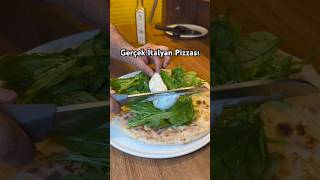 Gerçek İtalyan Pizzası #food #delicious #pizza