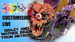 Customising Live! RIDLEY & MOTHER BRAIN from METROID