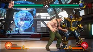 MARVEL VS CAPCOM INFINITE My Solo Haggar Combo