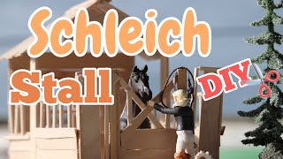 Making a Schleich Horse Stall DIY with Me!