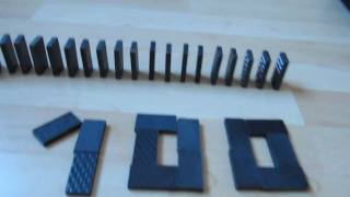 Domino Science #15 unusual domino chain reaction