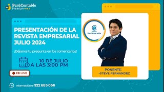 🔴EN VIVO - PRESENTACIÓN REVISTA JULIO 2024