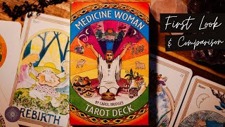 Medicine Woman Tarot VS Rider-Waite Smith | First Impressions of Carol Bridge’s Deck & Guidebook