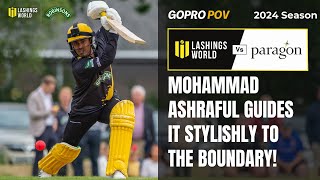 Mohammad Ashraful Guides It Stylishly To The Fence! - Lashings vs Paragon 2024