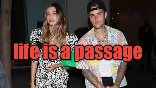 Justin Bieber observes Hailey Bieber steps out for a straw well dressed.selena gomez reacting?